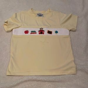 COPY - Yellow Back to School Teacher Appreciation Smock Tee